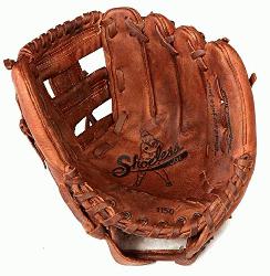 nt-size: large;>Shoeless Joes Professional Series 11 1/2-Inch I-Web glove is perfect for infield